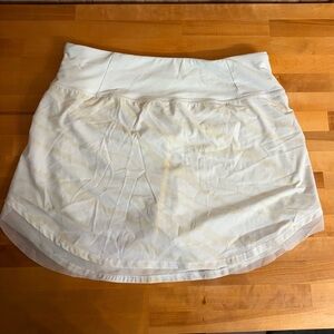 CALIA by Carrie Underwood White Athletic Skort with Rose Logo